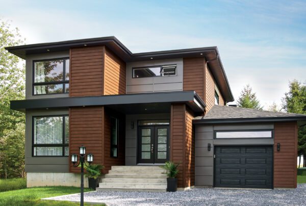 Quality Edge house TruCedar Steel Siding