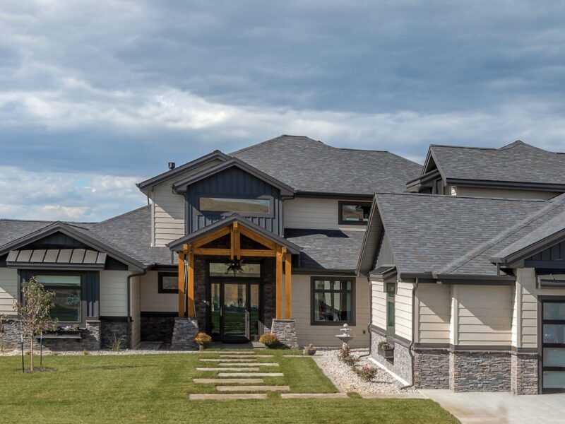 Quality Edge house TruCedar Steel Siding