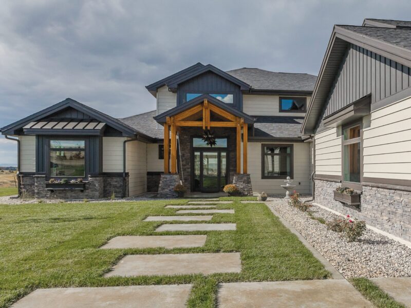 Quality Edge house TruCedar Steel Siding