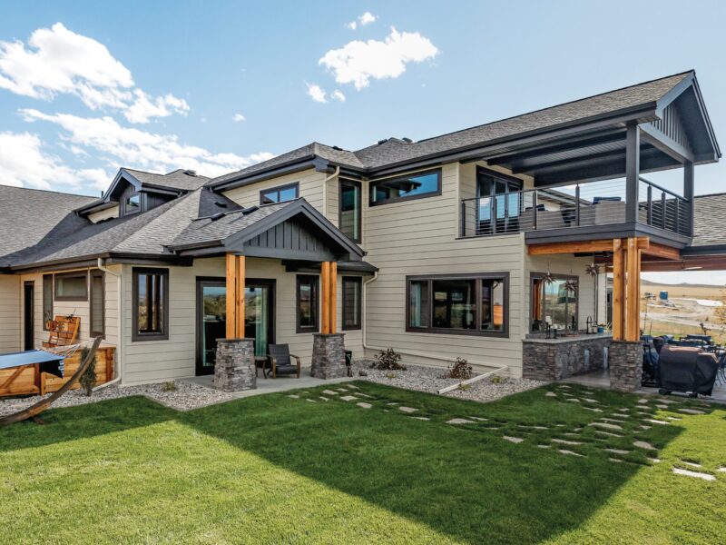 Quality Edge house TruCedar Steel Siding