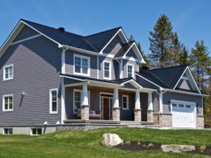 Quality Edge house TruCedar Steel Siding Quality Edge house TruCedar Steel Siding