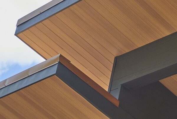 Quality Edge Vesta Plank Soffit Gilded Grain