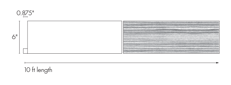 Quality Edge Vesta Fascia 6 inch