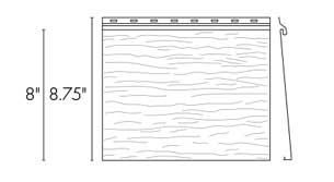 Single 8 Siding