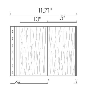 5" x 5" Board & Batten
